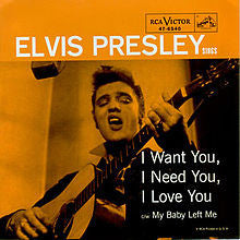 I Want You I Need You I Love You by Elvis Presley (C)