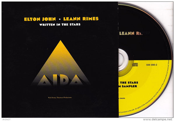 Written In The Stars by Elton John and LeAnn Rimes (C), Backing Track - Music Design
