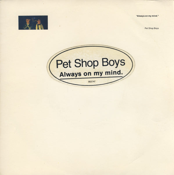 Always On My Mind by Pet Shop Boys (F)