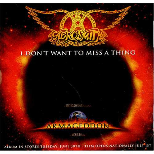 I Don't Wanna Miss A Thing (Aerosmith) - Music Design Version (Eb)