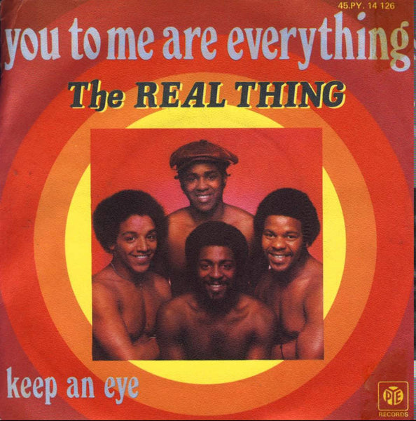 You To Me Are Everything by The Real Thing (E), Backing Track - Music Design