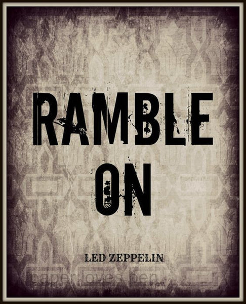 Ramble On by Led Zeppelin (E)