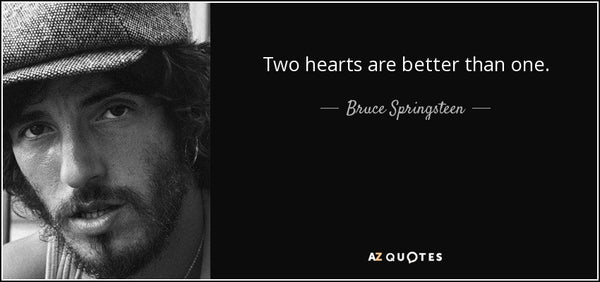 Two Hearts by Bruce Springsteen (F)