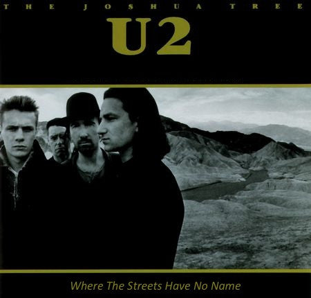 Where The Streets Have No Name by U2 (D), Backing Track - Music Design